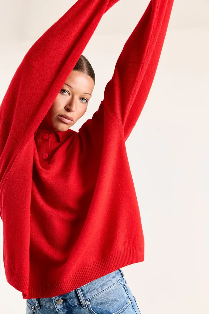 Studio Clique Stacy polo - Red