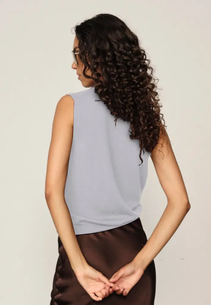 Birgitte Herskind Fabien knit top - Pale light blue