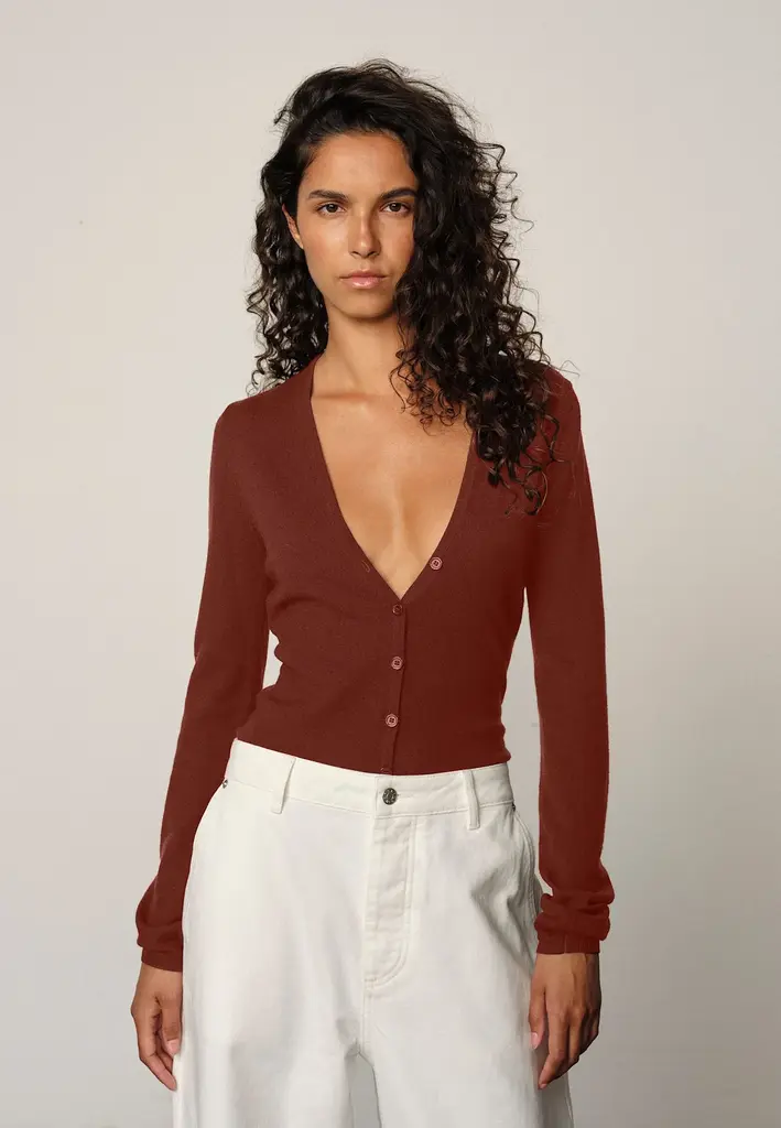 Birgitte Herskind Gigi knit bodystocking - Marron