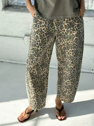 Le Bon Shoppe Arc Pants - Leopard