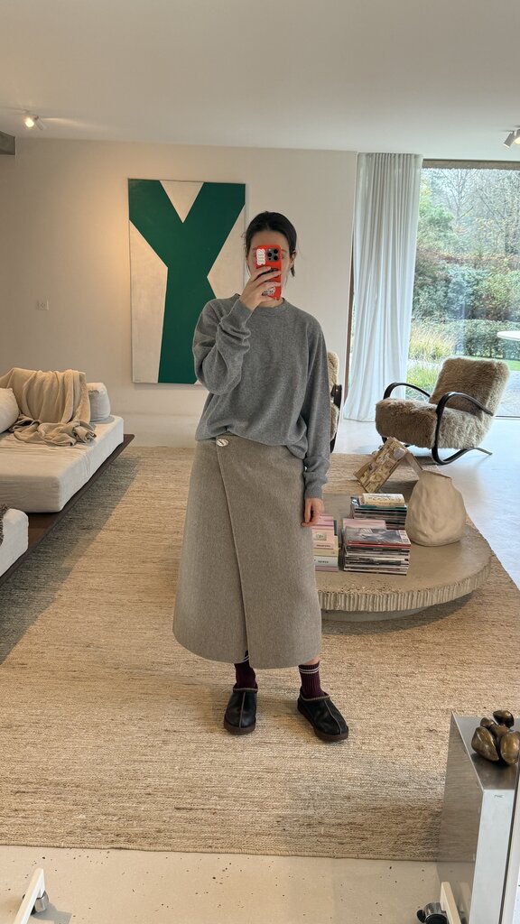 DAY Pepper skirt - Beige melange