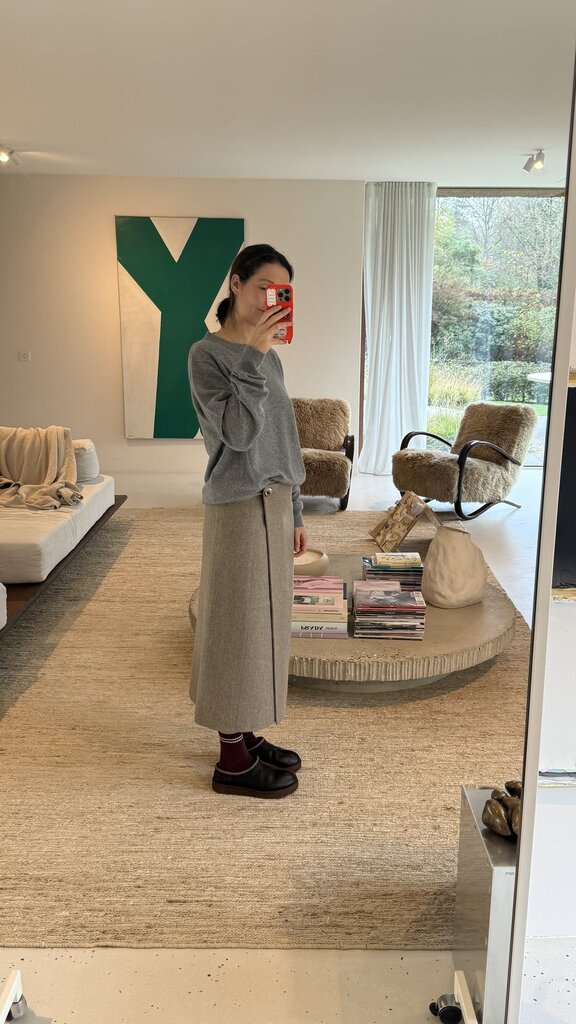 DAY Pepper skirt - Beige melange