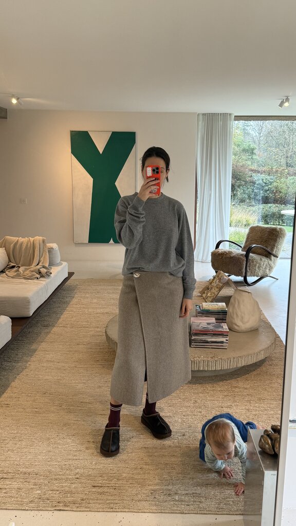 DAY Pepper skirt - Beige melange