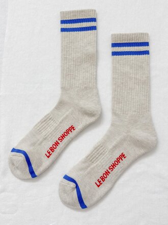 Le Bon Shoppe Extented boyfriend socks - Ice