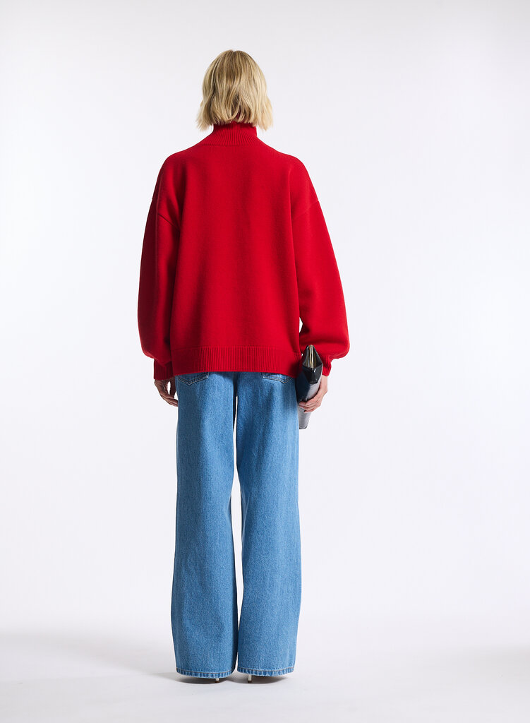 ONE and OTHER Gini Sweater - True Red