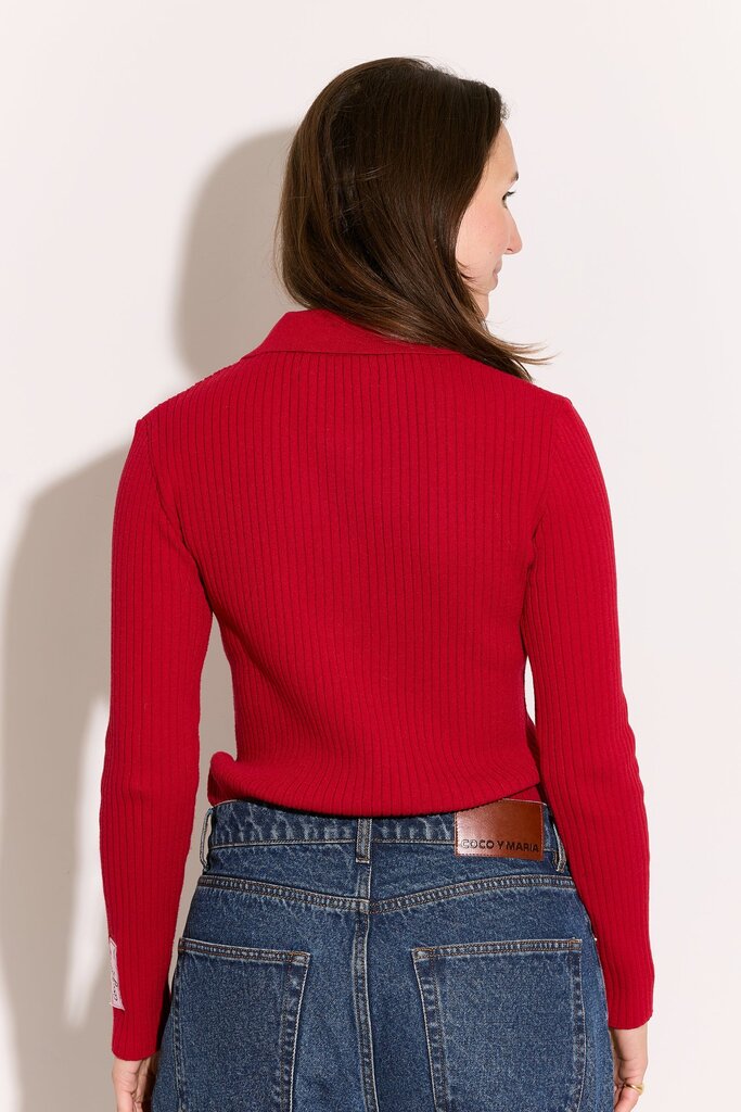 COCO Y MARIA Lemonie Polo - Cool Red