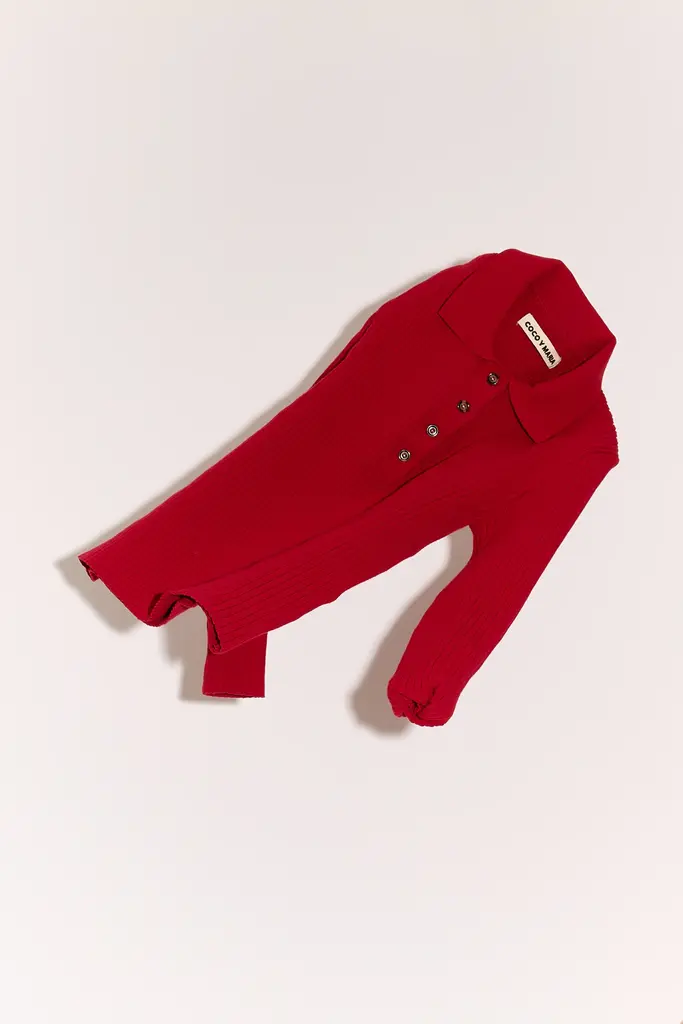 COCO Y MARIA Lemonie Polo - Cool Red