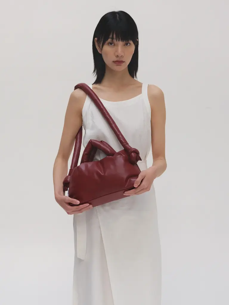 Ölend Mini Ona Vegan Leather Bag - Cherry Red