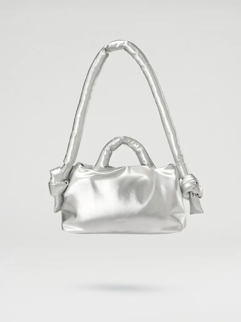 Ölend Mini Ona Vegan Leather Bag - Silver