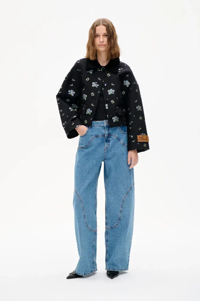 Baum und Pferdgarten Bebeth Jacket - Black Small Flower