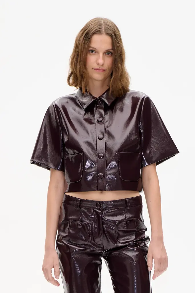 Baum und Pferdgarten Beth Shirt - Dark Burgundy