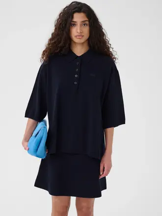 Gestuz Manzi Polo Pullover - Sky Captain