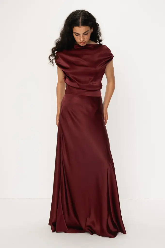 Viveh Adhara Top - Burgundy