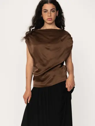 Viveh Adhara Top - Walnut
