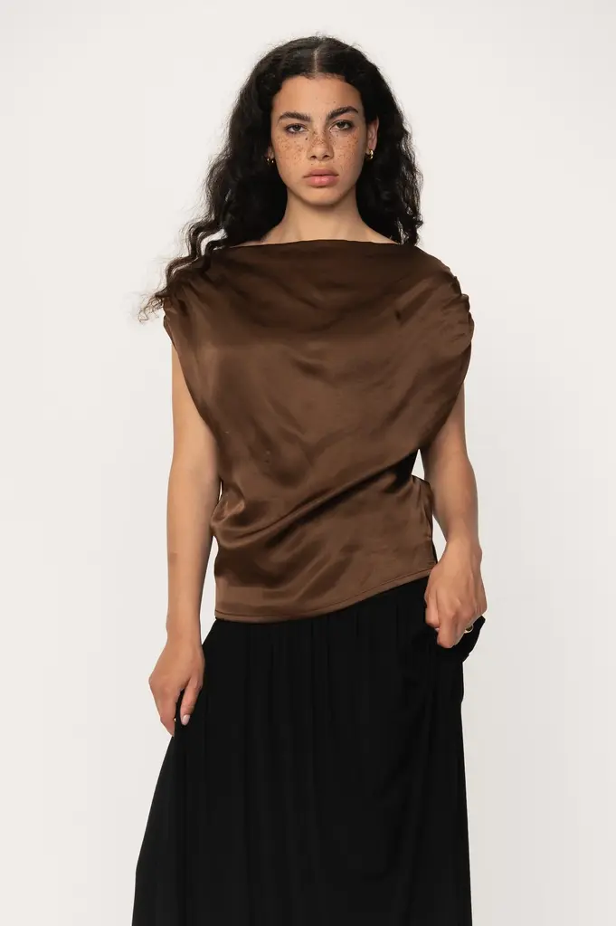 Viveh Adhara Top - Walnut