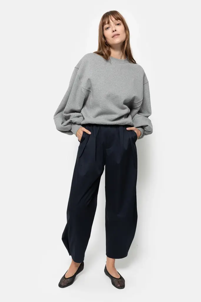 Âme Antwerp Meme Sweater - Dark Marled Grey