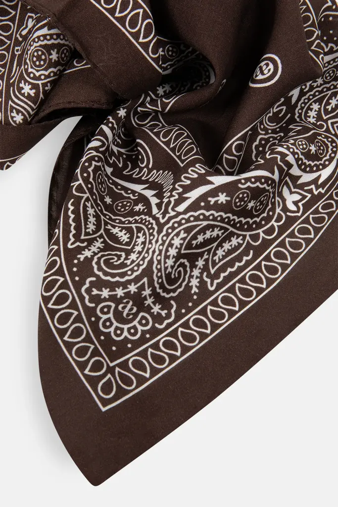 Âme Antwerp Litsa Scarf - Brown