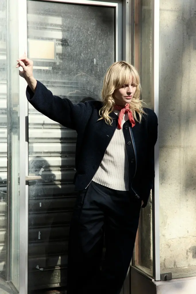 Âme Antwerp Litsa Scarf - Red