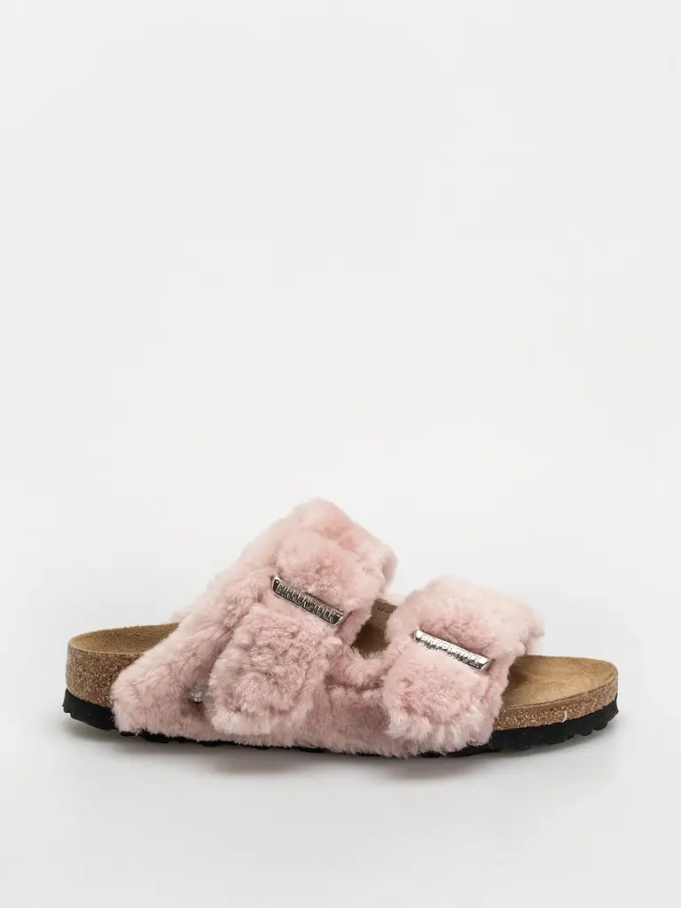 Birkenstock Arizona Shearling Cover Upper - C. Rose