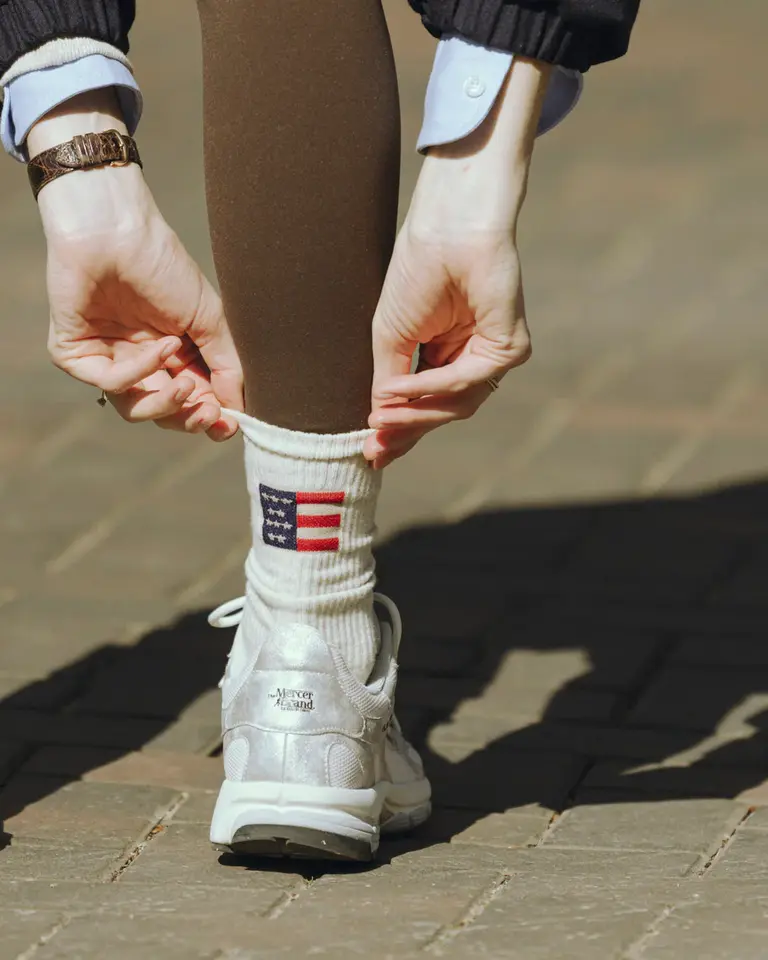 Mercer The Mercer socks - Off white