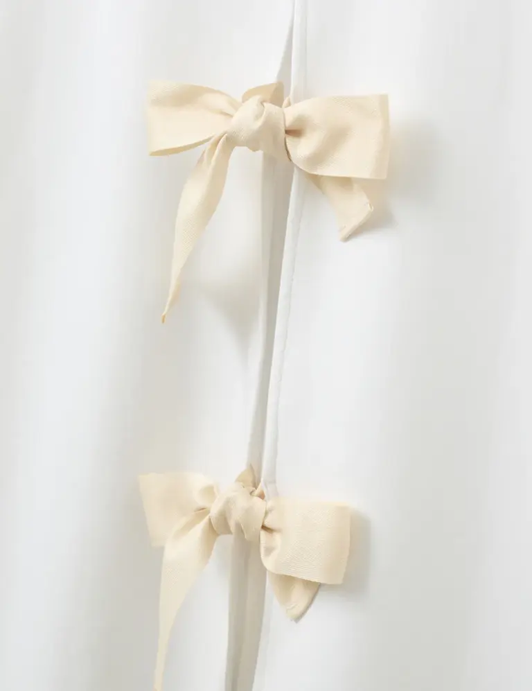 The Garment TG Bow Tee - White