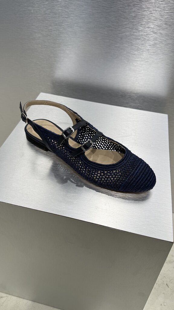 Carel Balma Flats - Raphia Navy