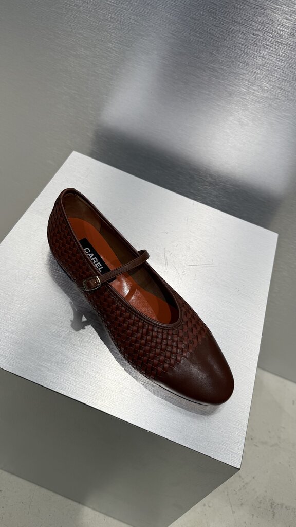 Carel Tracy Flats - Tresse Bi-Marron