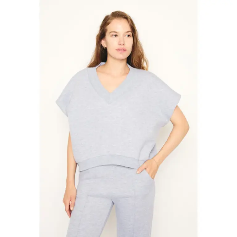 RE/BORN Barcelona sweater - Grey melange