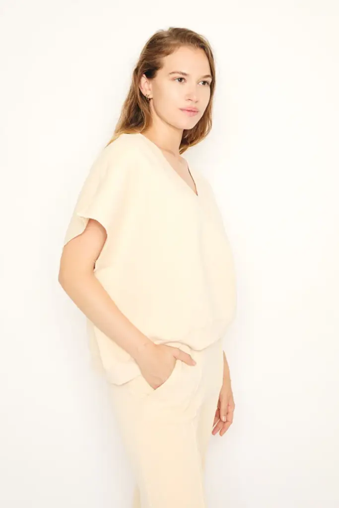 RE/BORN Barcelona sweater - Creme