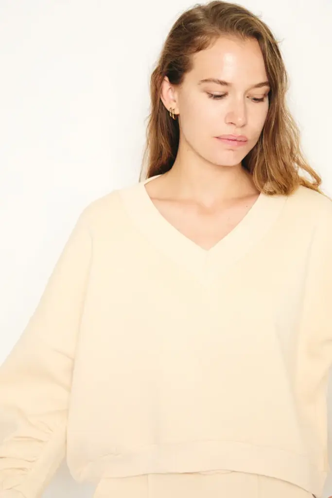 RE/BORN Athena sweater - Creme