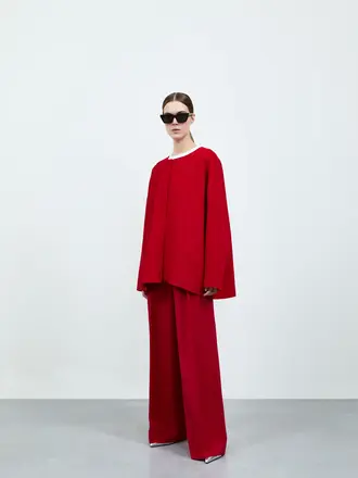 Rhune Ulla Coat - Red