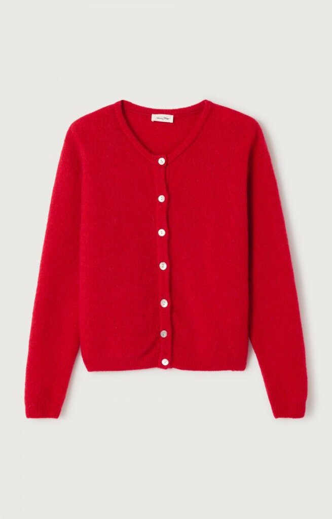 American Vintage Vitow Cardigan - Carmin Chine