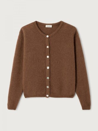 American Vintage Vitow Cardigan - Choco Chine
