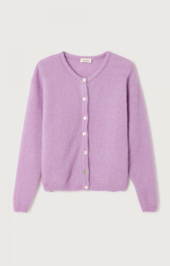 American Vintage Vitow Cardigan - Lavende Chine