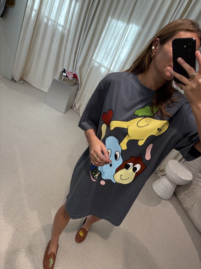 AVDW Poppy Mini Dress - Grey