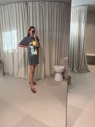 AVDW Poppy Mini Dress - Grey