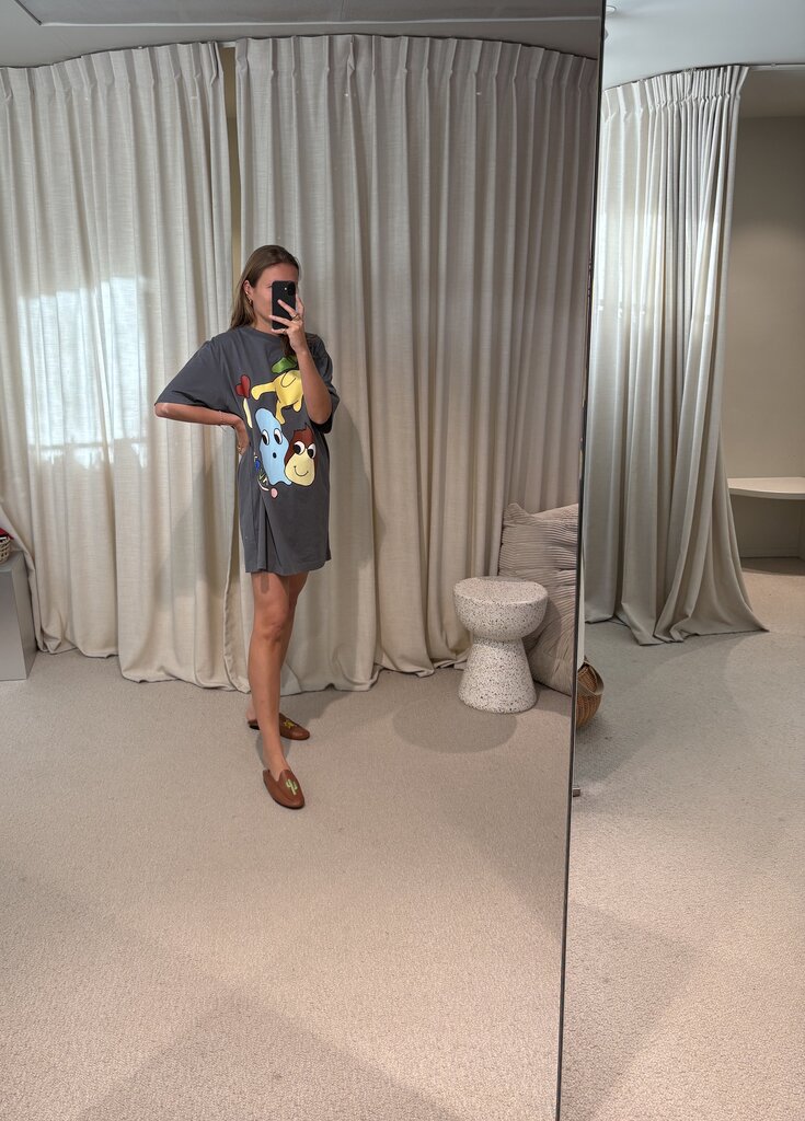 AVDW Poppy Mini Dress - Grey