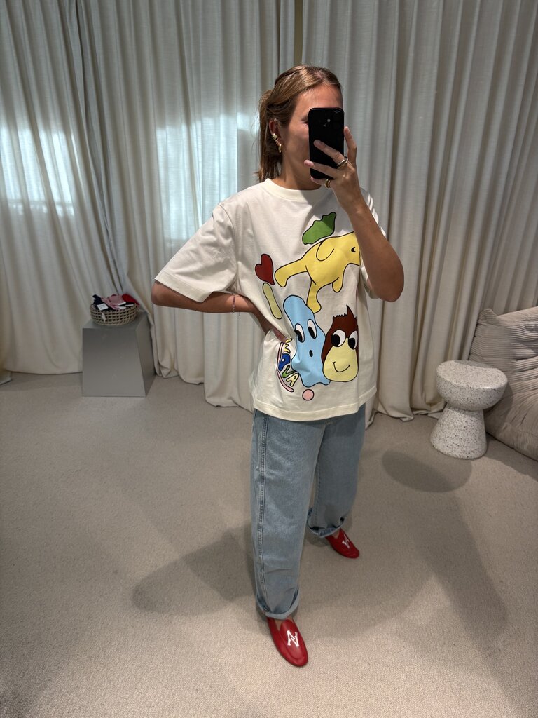 AVDW Poppy T-shirt - Ecru