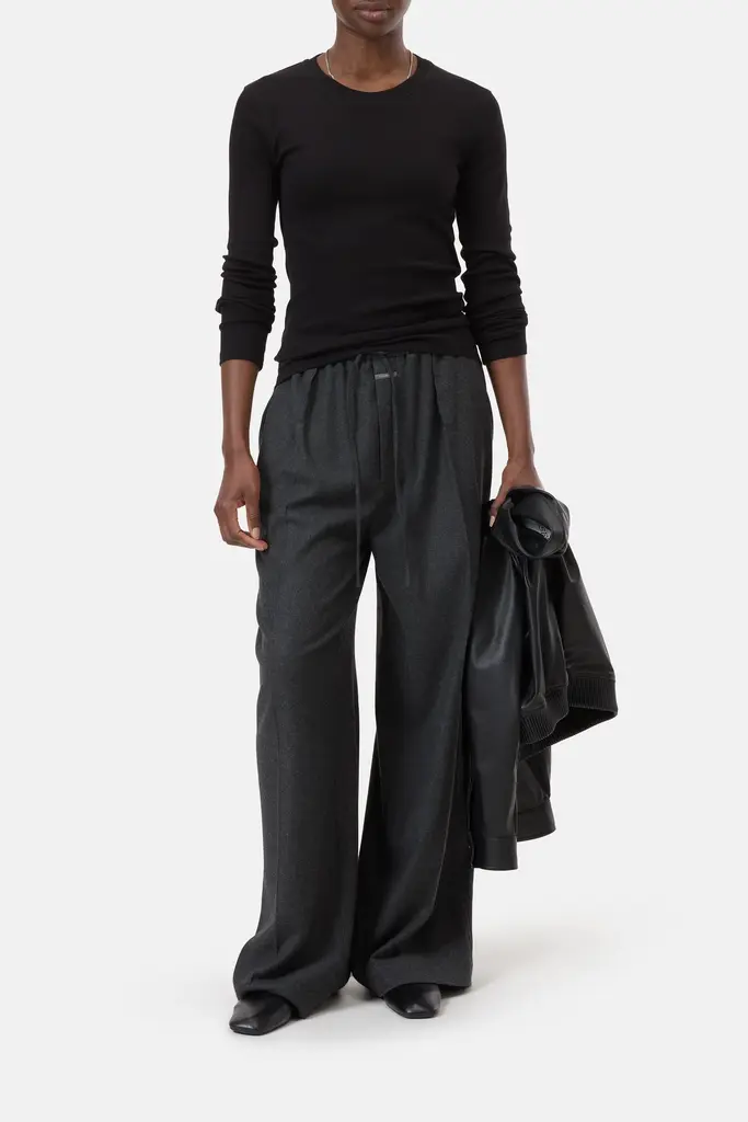 Closed Crewneck Longsleeve T-shirt - Black