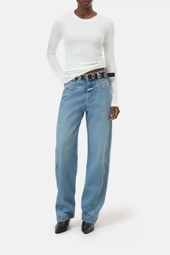 Closed Crewneck Longsleeve T-shirt - Ivory