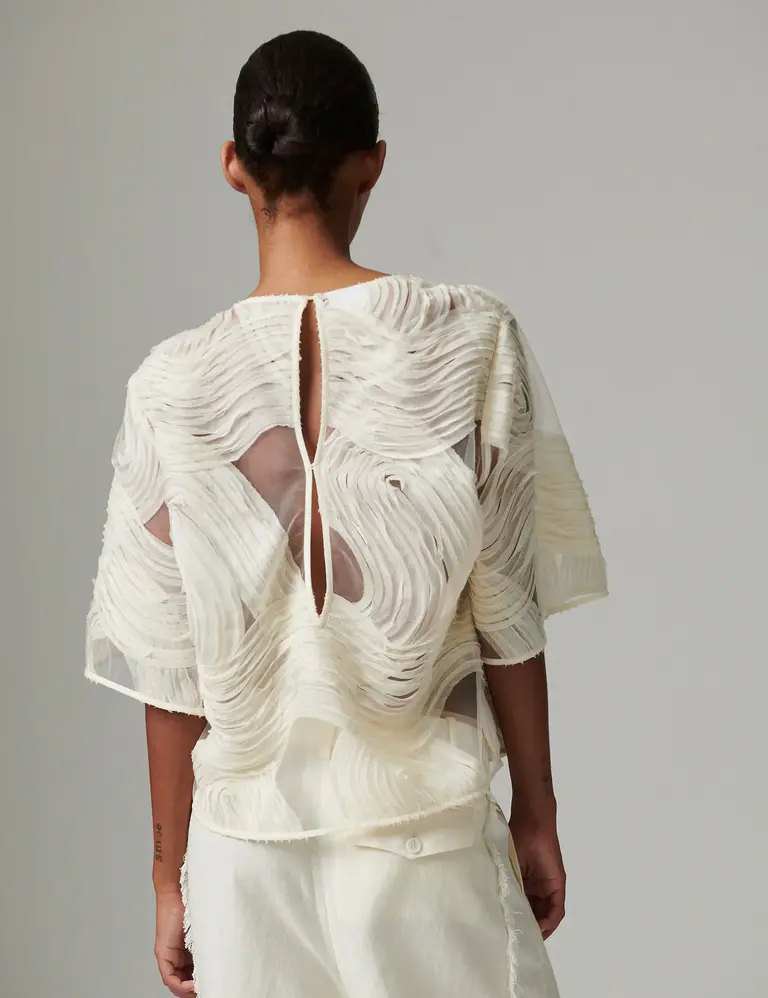 DAY Tatiana Blouse - Jet Stream