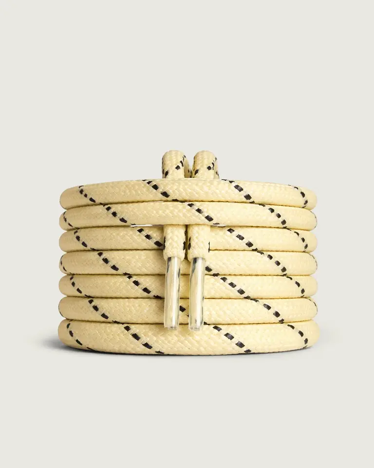 Posa Posa Laces - Butter Yellow/Navy