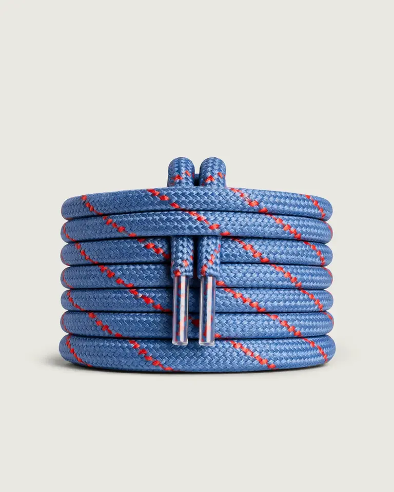 Posa Posa Laces - Ocean Blue/Red