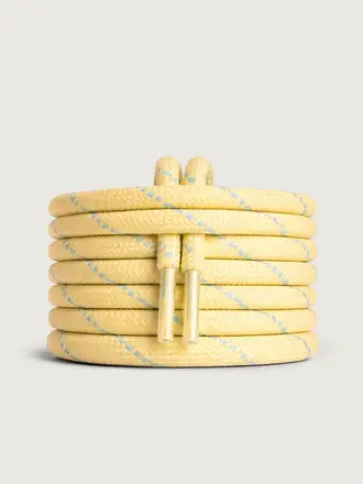 Posa Posa Laces - Butter Yellow/Baby Blue