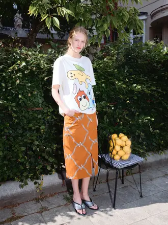 AVDW Poppy T-shirt - Ecru