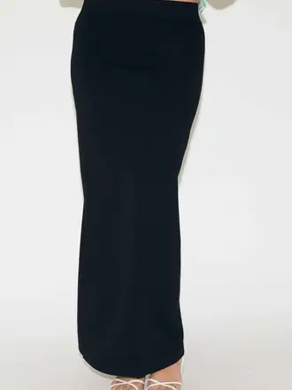 RE/BORN Leah Skirt - Black