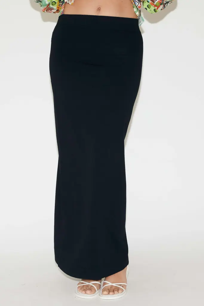 RE/BORN Leah Skirt - Black