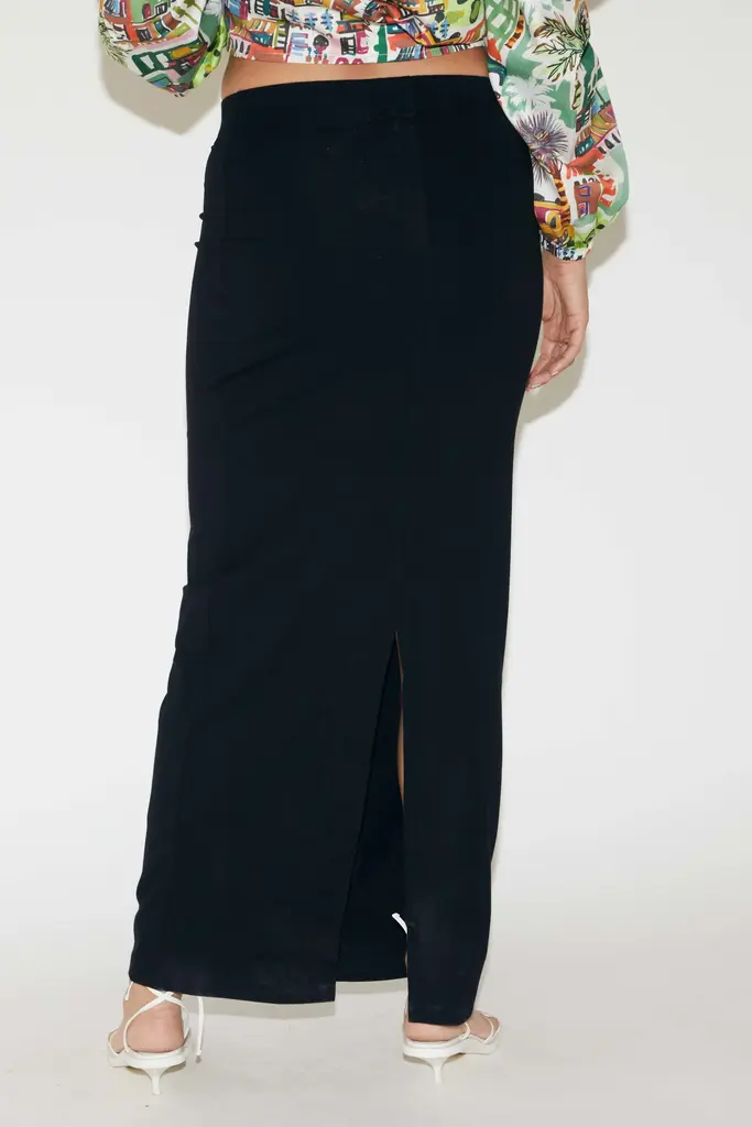 RE/BORN Leah Skirt - Black