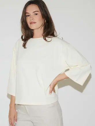 RE/BORN Zizi tee - Butter