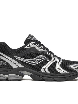 Saucony Progrid Triumph 4 - Black/Silver (Black Sole)